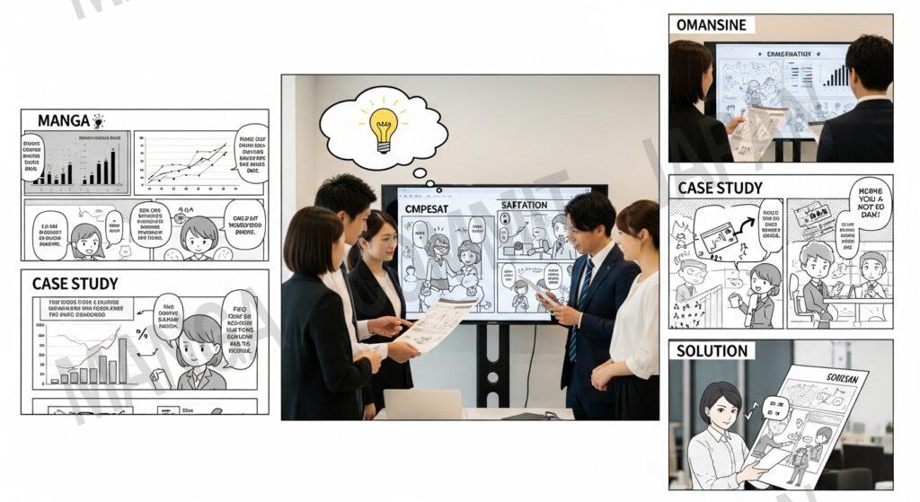 BtoB提案資料は漫画(マンガ)で改善できる?受注率を高める方法を解説
