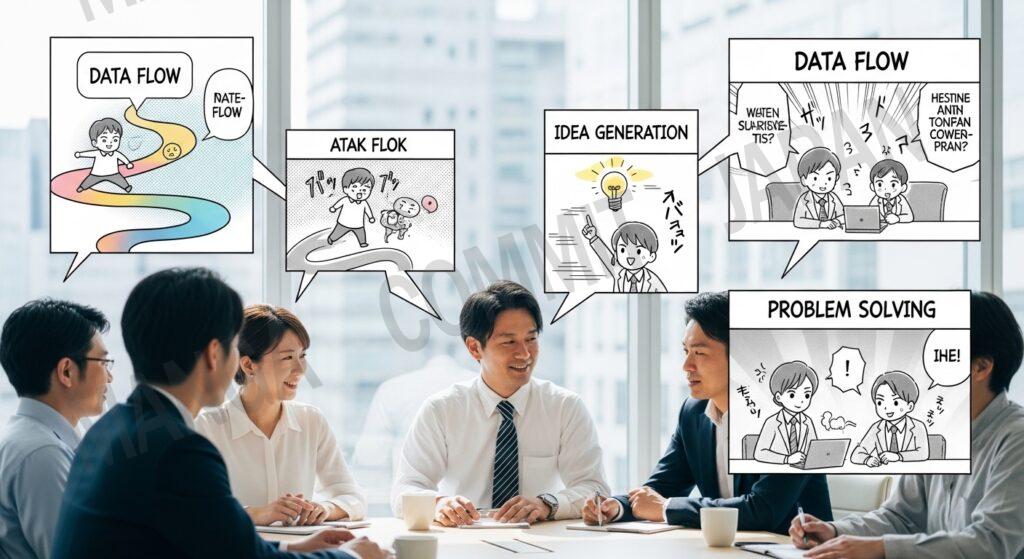 社内説明は漫画(マンガ)で変わる?伝わる説明方法を解説