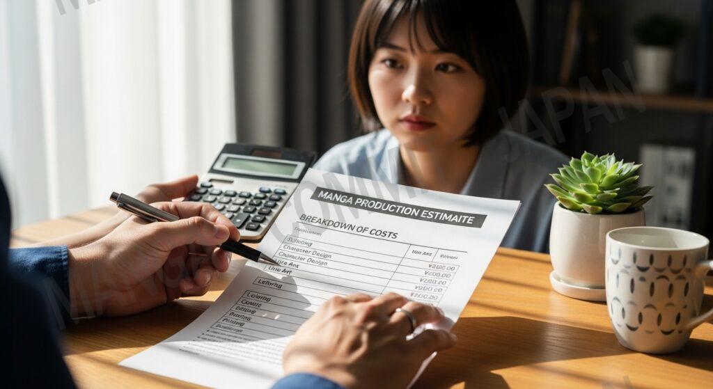 漫画（マンガ）制作の見積もりはどう見る？費用の内訳を解説
