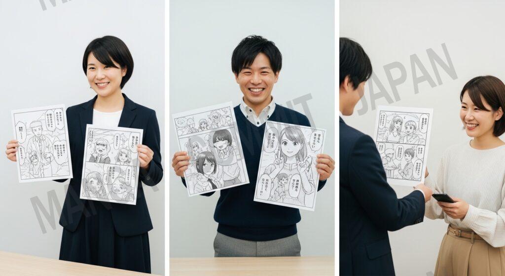 漫画コンテンツの活用シーン一覧|採用・研修・営業で使える展開例