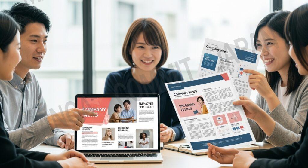 読まれる社内報の作り方|情報共有を浸透させるコンテンツ設計